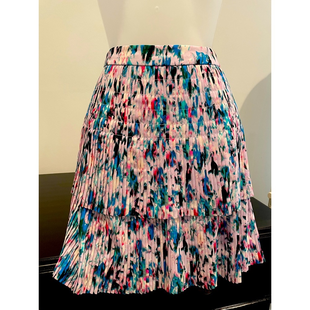 J Crew Ruffle Pastel Skirt